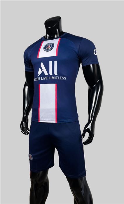 Áo Bóng Đá PSG Sân Nhà Xanh Đen 2022-2023