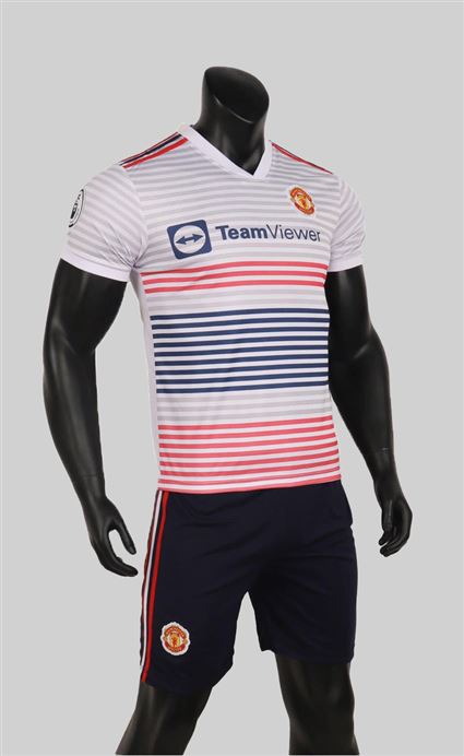 Áo Bóng Đá Manchester United Trắng Tập Sân Khách 2022-2023