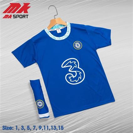Bộ Quần Áo bóng đá trẻ em clb Chelsea Biển sân nhà 2022-2023