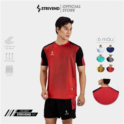 Áo Không Logo bulbal strivend V1 đỏ