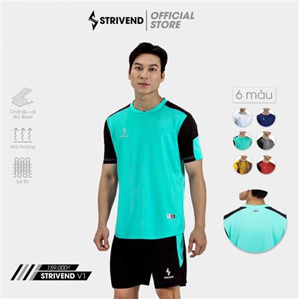 Áo Không Logo bulbal strivend V1 xanh ngọc