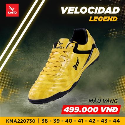 Giày Bóng Đá Kamito Velocidad Legend Vàng