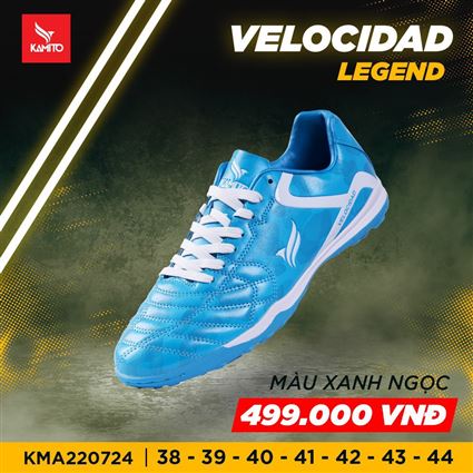 Giày Bóng Đá Kamito Velocidad Legend Xanh Ngọc