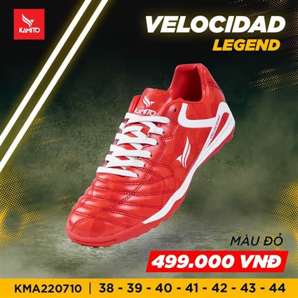 Giày Bóng Đá Kamito Velocidad Legend Đỏ
