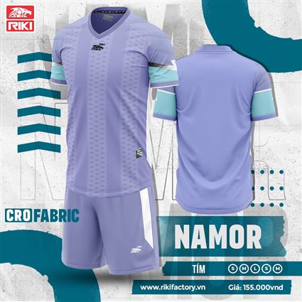 Áo Bóng Đá không Logo Riki Namor Tím