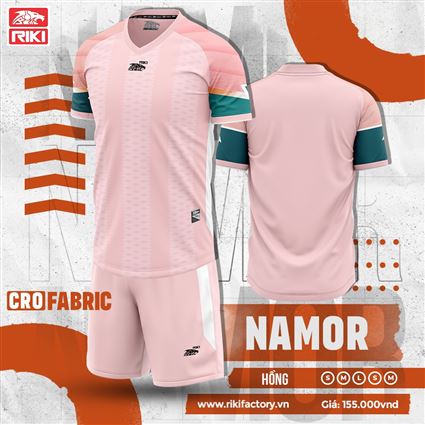 Áo Bóng Đá không Logo Riki Namor Hồng