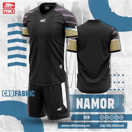 Áo Bóng Đá không Logo Riki Namor Đen