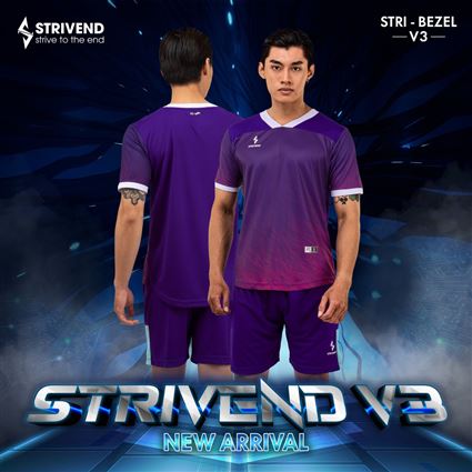Áo Không Logo bulbal strivend V3 Tím