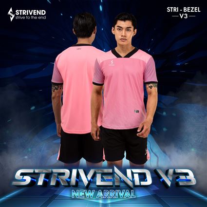 Áo Không Logo bulbal strivend V3 Hồng