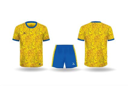 Áo Bóng Đá không Logo Kamito Festival Vàng