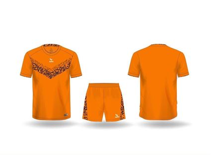 Áo Bóng Đá không Logo Kamito Woncup Cam