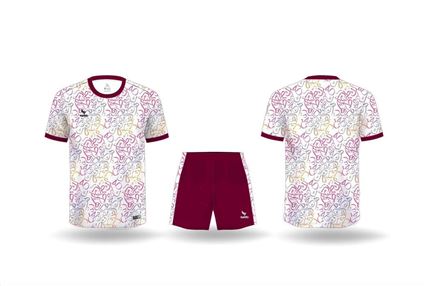 Áo Bóng Đá không Logo Kamito Festival Trắng