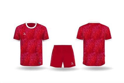 Áo Bóng Đá không Logo Kamito Festival Đỏ