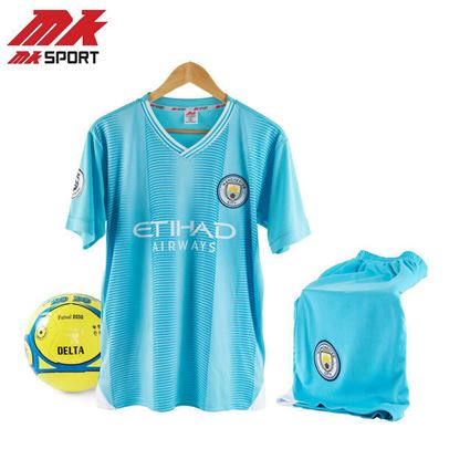 Áo Bóng Đá Manchester City Xanh Sân Nhà 2023-2024