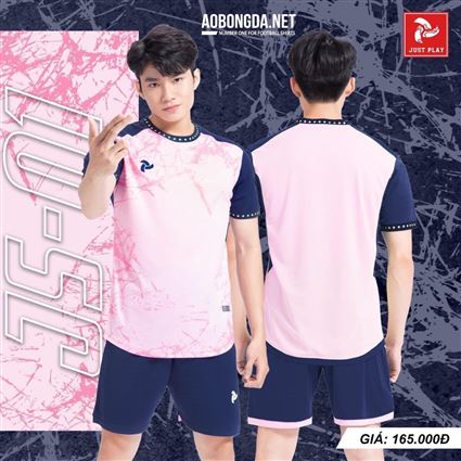 Áo Không logo Justplay JS-01 Hồng