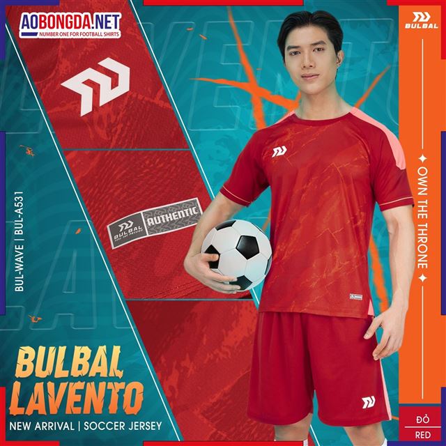 Áo Không Logo Bulbal Lavento Đỏ