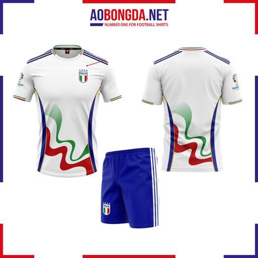 Áo Bóng Đá Đội Tuyển Ý Trắng Fantasy 2024-2025
