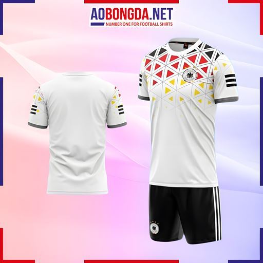 Áo Bóng Đá Đội Tuyển Đức Trắng Sân Nhà 2024-2025
