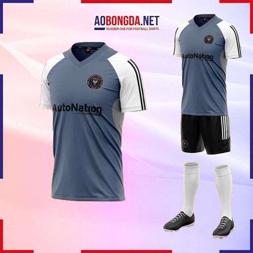 Áo Bóng Đá Câu Lạc Bộ Inter Miami Xám 2023-2024