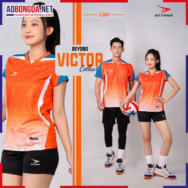 Áo Bóng Chuyền Beyono Victor Cam