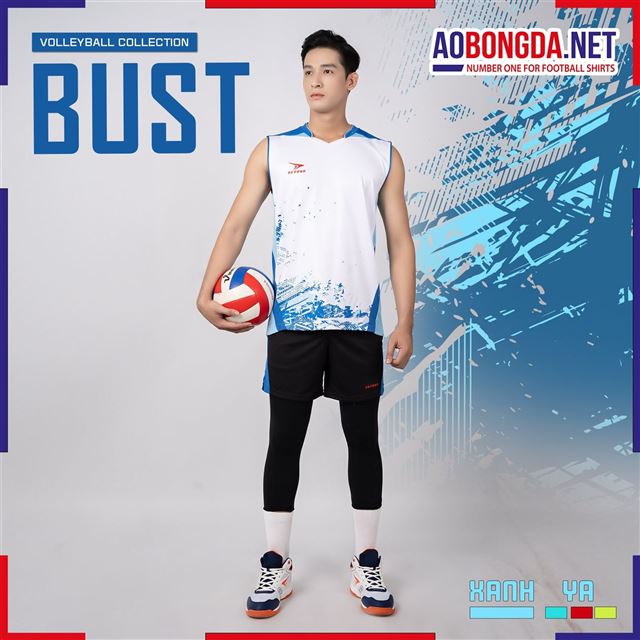 Áo Bóng Chuyền Beyono Bust Xanh Ya