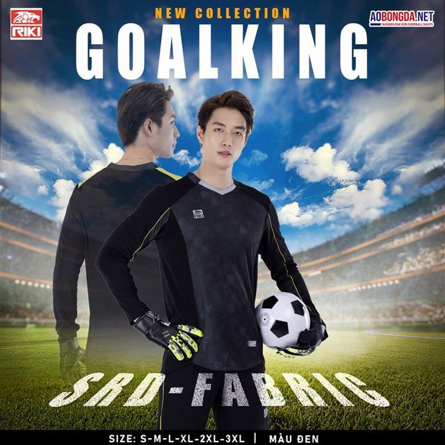 Bộ Thủ Môn Riki GK2.0-Goalking Đen