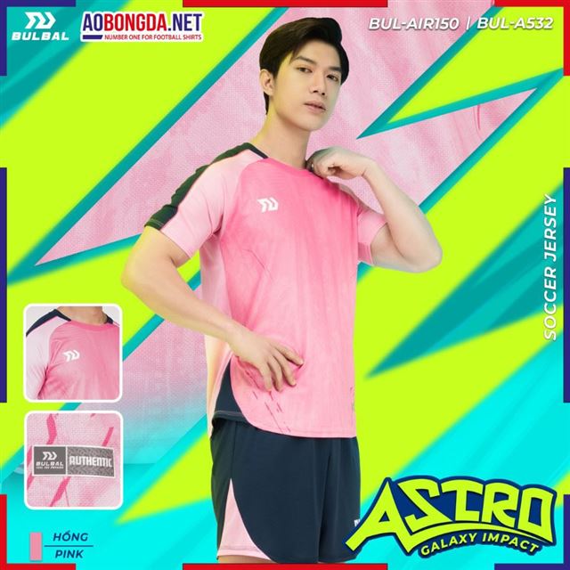 Áo Bóng Đá Không Logo Bulbal Astro Hồng