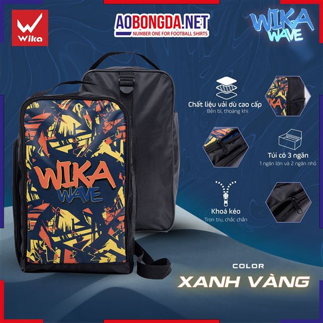 Túi Đứng Wika Wave Đỏ Vàng