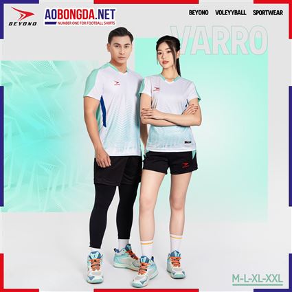 Áo Bóng Chuyền Beyono Varro Trắng Nữ