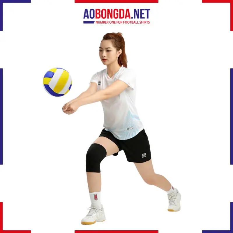 Áo Bóng Chuyền Riki Vol9 Verdure Trắng Nữ