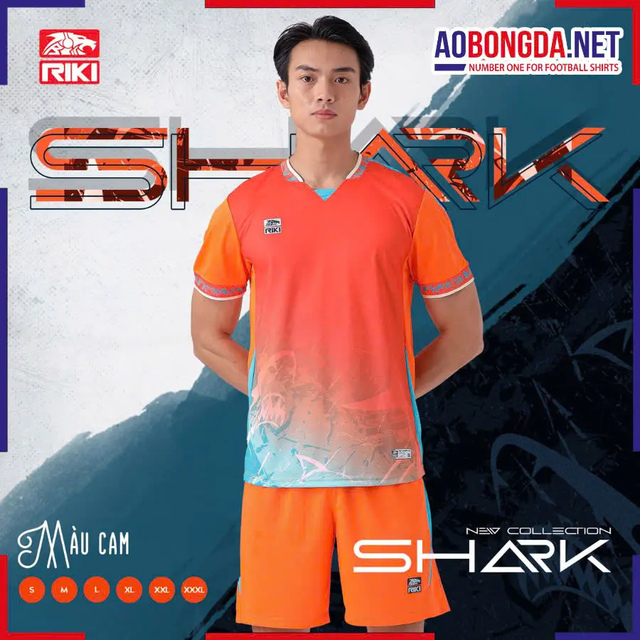 Áo Không Logo Riki BD03 Shark Cam