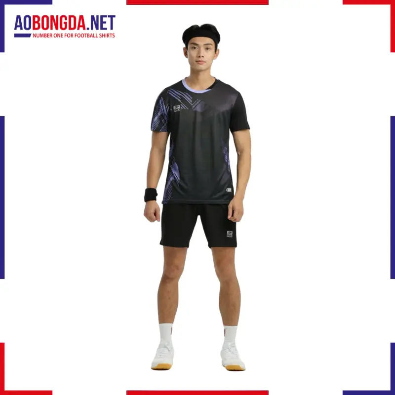 Áo Cầu Lông Riki AL02 Nam Đen
