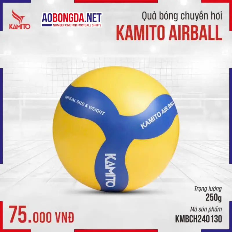 Quả Bóng Chuyền Hơi Kamito Airball Vàng Xanh