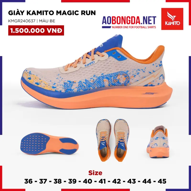 Giày Chạy Bộ Kamito Magic Run Be