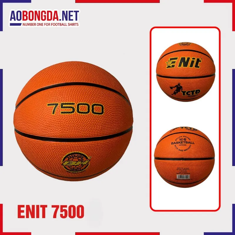 Quả Bóng Rổ Bách Hiền Màu Cam Enit