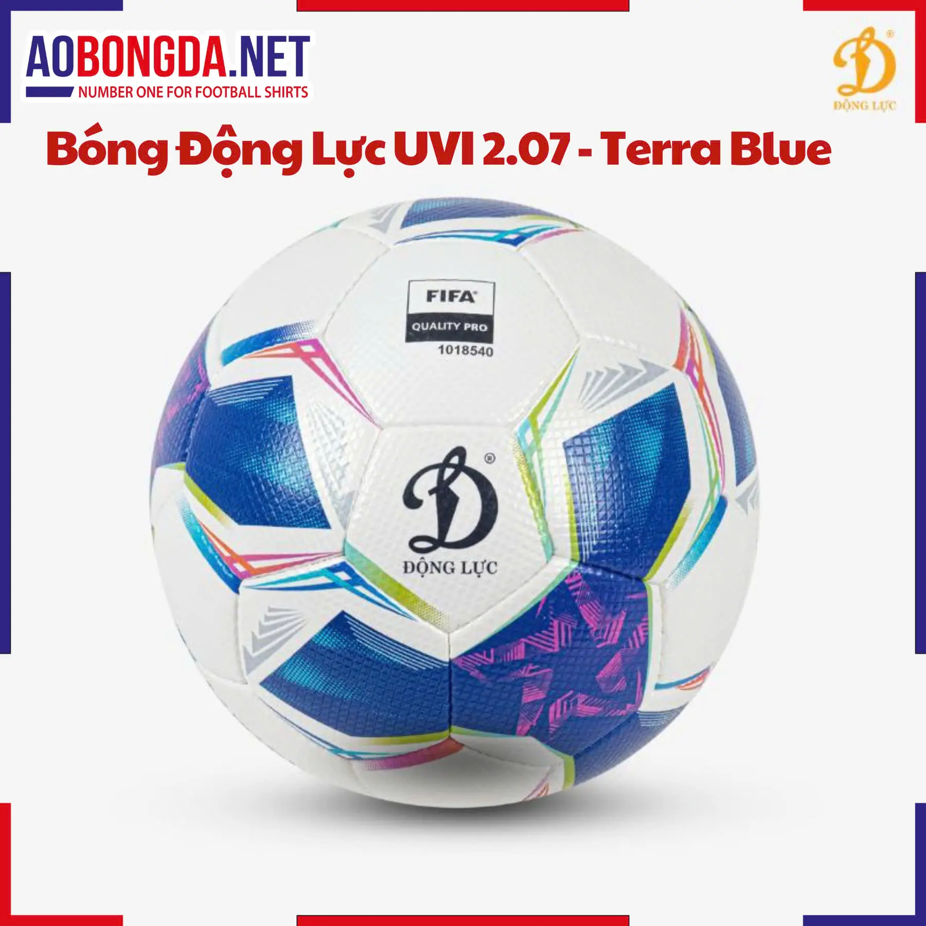Quả Bóng Động Lực FiFa Quality Pro UVI 2.07 Terra Blue