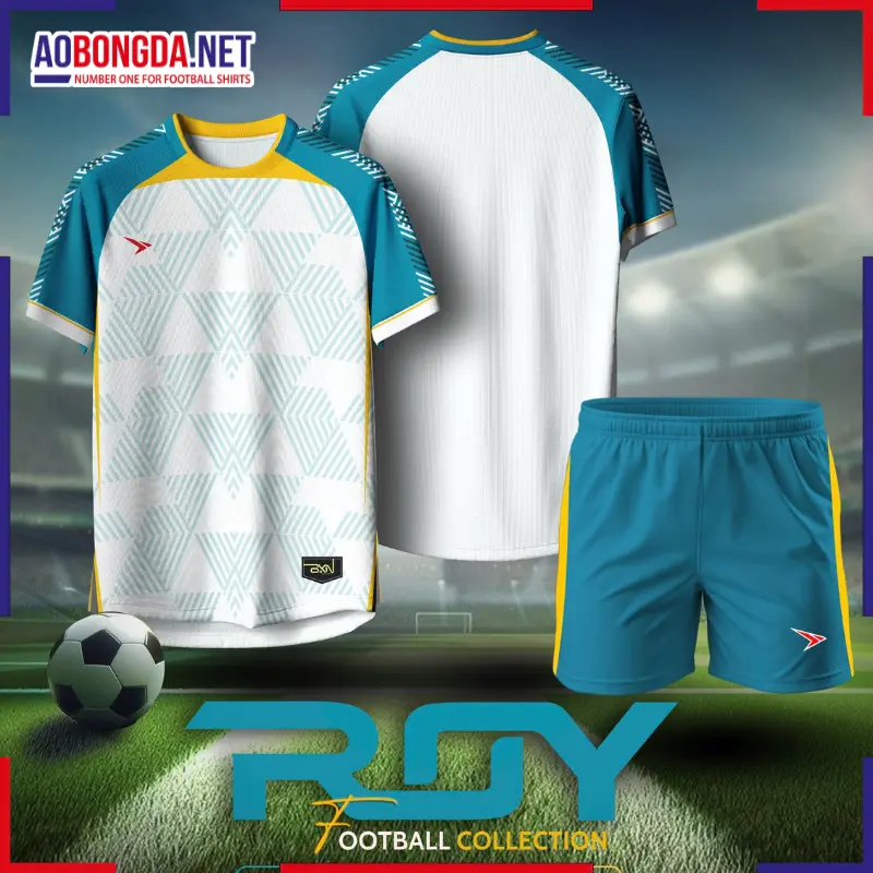 Áo Bóng Đá Không Logo Beyono Roy Trắng