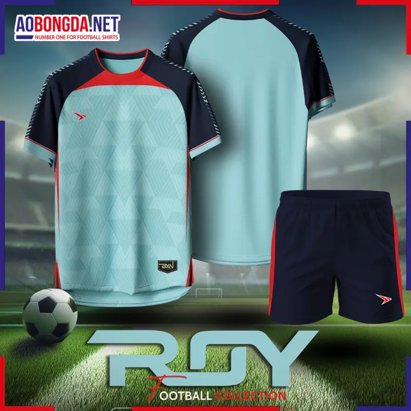 Áo Bóng Đá Không Logo Beyono Roy Xanh Ya