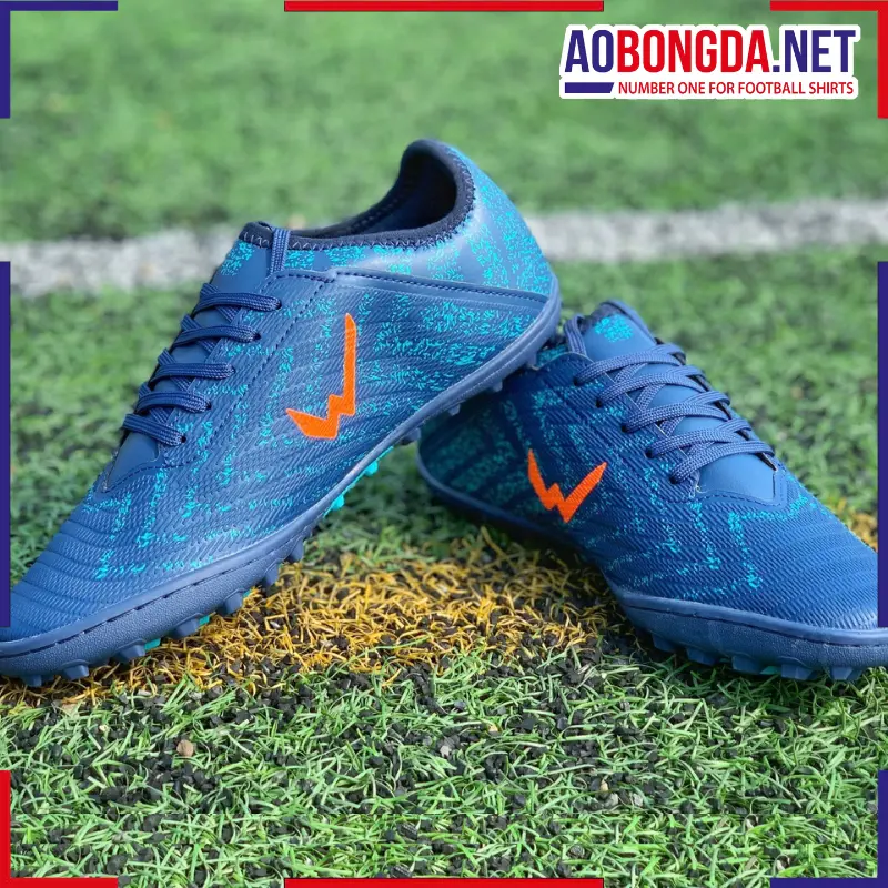 Giày Bóng Đá Trẻ Em Wika Hunter II Xanh Navy