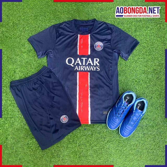 Áo Bóng Đá Câu Lạc Bộ PSG Tím Than 2024-2025 