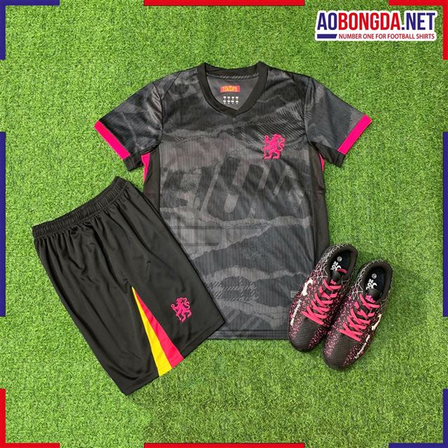 Áo Bóng Đá Câu Lạc Bộ Chelsea Đen 2024-2025