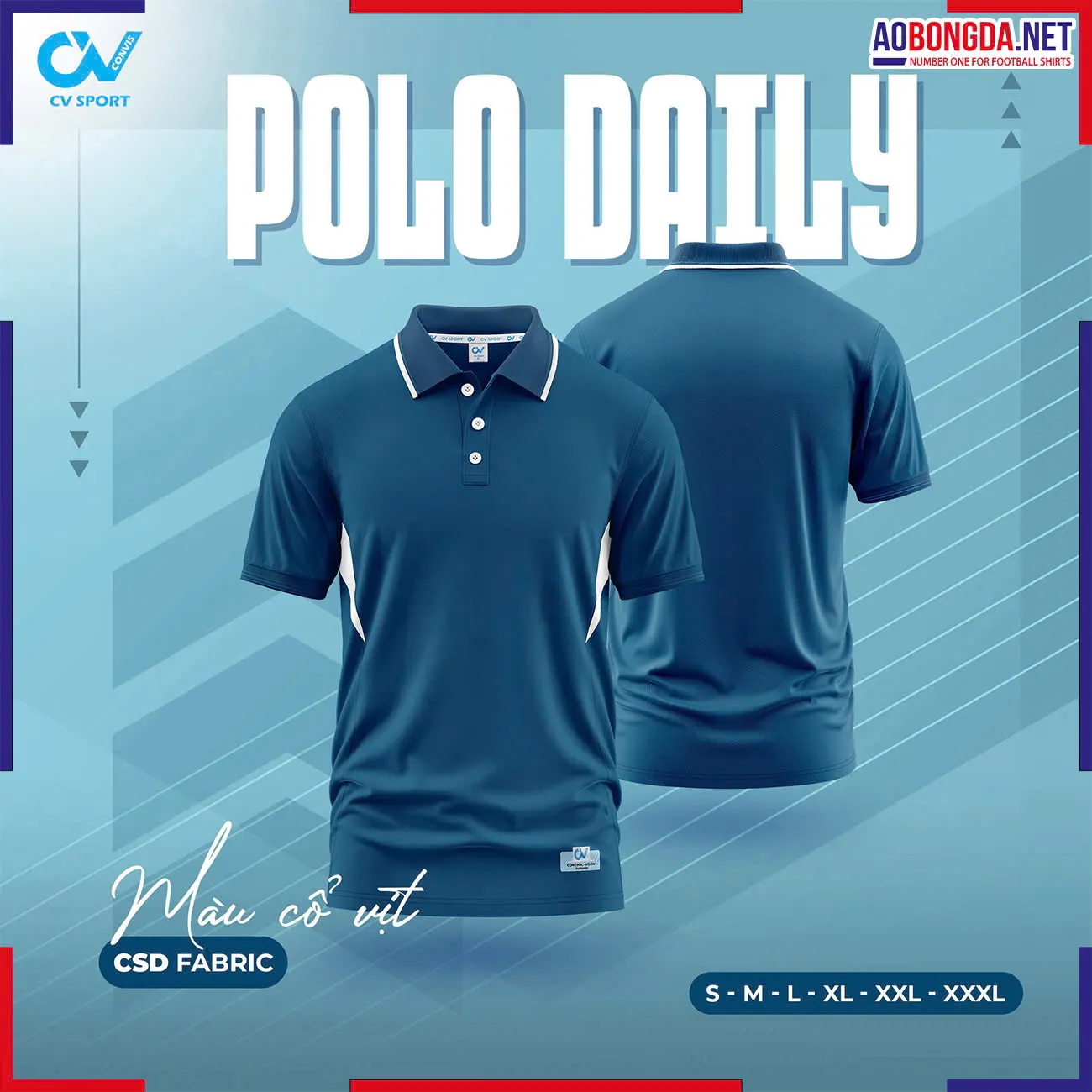 Áo Polo CV Daily Cổ Vịt