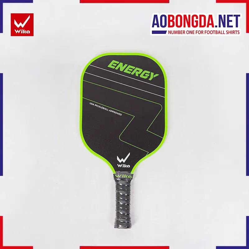 Vợt Pickleball Wika Energy Đen Xanh