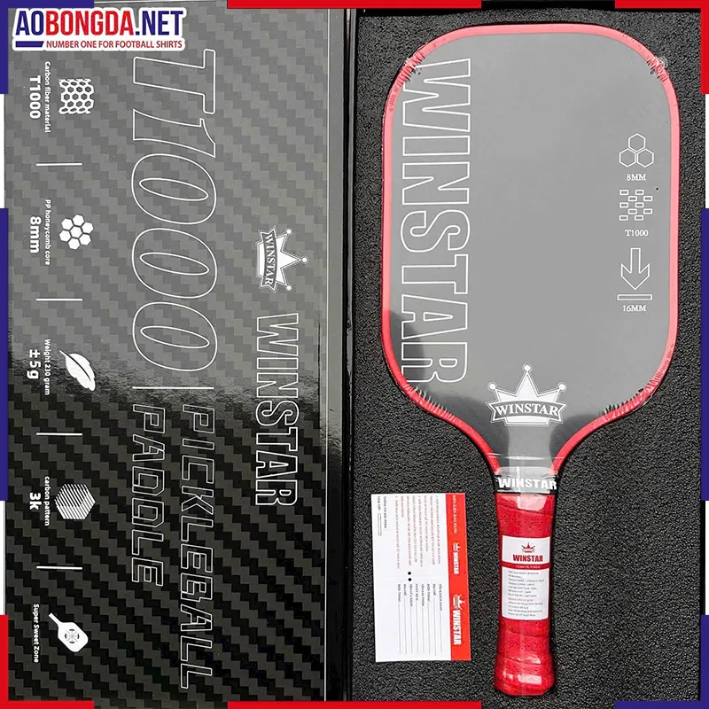 Vợt Pickleball Winstar T1000 Đỏ