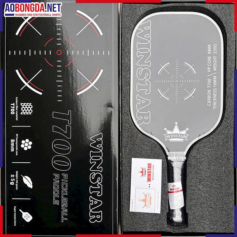 Vợt Pickleball Winstar T700 Đen