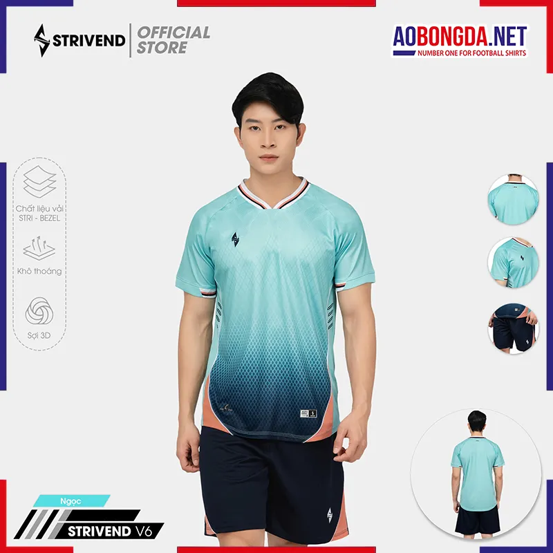 Áo Không Logo Bulbal Strivend V6 Ngọc