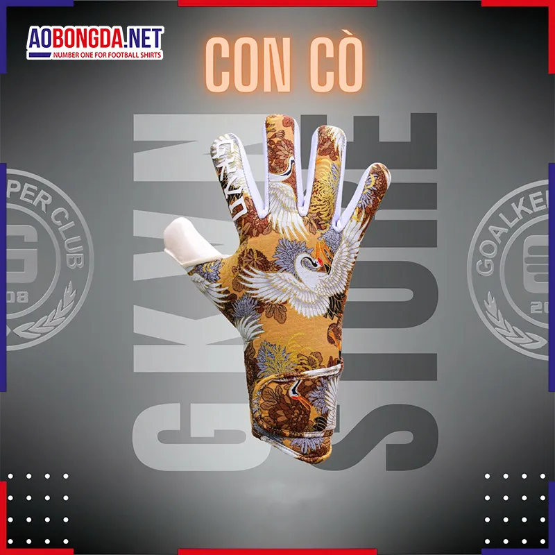 Găng Tay Thủ Môn GKVN Con Cò