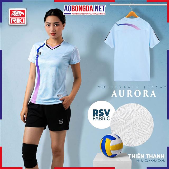 Bộ Bóng Chuyền Riki Vol11 Aurora Nữ Thiên Thanh