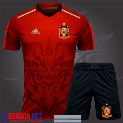 Áo Bóng Đá Tây Ban Nha đỏ Fantasy 2018-2019